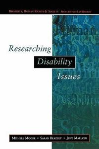 Produktbild: Researching Disability Issues