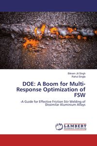 Produktbild: DOE: A Boom for Multi-Response Optimization of FSW