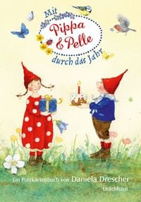 Produktbild: Postkartenbuch &raquo;Mit Pippa und Pelle durch das Jahr&laquo;