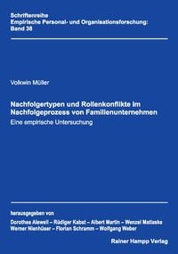 Produktbild: Nachfolgertypen und Rollenkonflikte im Nachfolgeprozess von Familienunternehmen