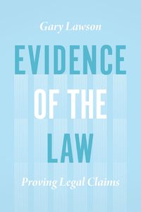 Produktbild: Evidence of the Law