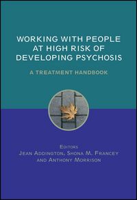 Produktbild: Working with People at High Risk of Developing Psychosis