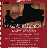 Produktbild: Richter, S: Gro&szlig;e Live-Konzerte: Svjatoslav Richter