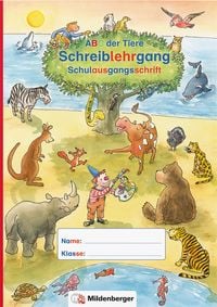 Produktbild: ABC der Tiere &ndash; Schreiblehrgang SAS in Sammelmappe