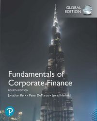 Produktbild: Harford, J: Fundamentals of Corporate Finance, Global Editio