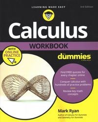 Produktbild: Calculus Workbook For Dummies with Online Practice