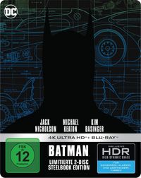Batman (1989) - Steelbook  (4K Ultra HD) (+ Blu-ray)