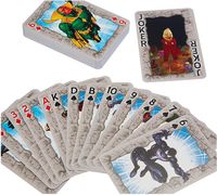 Winning Moves - Number 1 Spielkarten - Marvel Universe im Display, 12 Stck