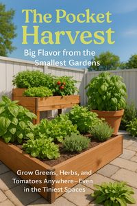Produktbild: The Pocket Harvest: Big Flavor from the Smallest Gardens