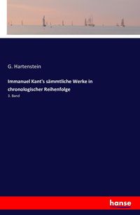 Produktbild: Immanuel Kant's s&auml;mmtliche Werke in chronologischer Reihenfolge