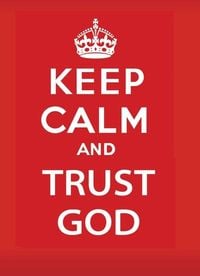 Produktbild: Keep Calm and Trust God