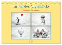 Produktbild: Farben des Augenblicks - Momente, die bleiben (Tischkalender 2027 DIN A5 quer), CALVENDO Monatskalender