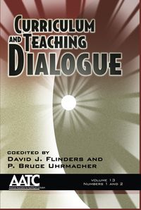 Produktbild: Curriculum and Teaching Dialogue Vol 13 Issue 1 & 2