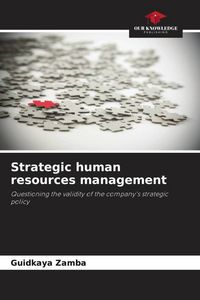 Produktbild: Strategic human resources management