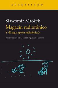 Produktbild: Magac&iacute;n radiof&oacute;nico : y "El agua" (pieza radiof&oacute;nica)"