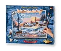 Bild vom Artikel Schipper 609240833 - Malen nach Zahlen, Winterlandschaft, 24 x 30 cm vom Autor 