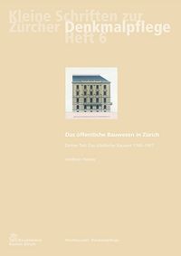 Produktbild: Das &ouml;ffentliche Bauwesen in Z&uuml;rich