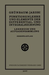Produktbild: Funktionenlehre und Elemente der Differential- und Integralrechnung