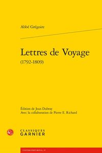 Produktbild: Lettres de voyage (1792-1809)