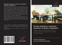 Produktbild: Sprawy zwi&iquest;zane z pisaniem opisowym w j&iquest;zyku angielskim