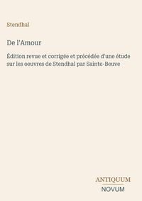 Produktbild: De l'Amour