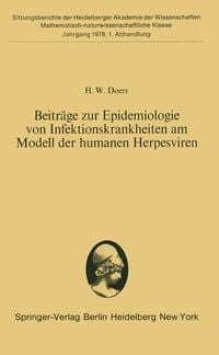 Produktbild: Beitr&auml;ge zur Epidemiologie von Infektionskrankheiten am Modell der humanen Herpesviren
