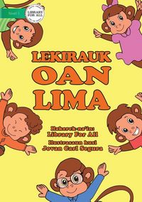 Produktbild: Five Little Monkeys / Lekirauk Oan Lima (Tetun edition)