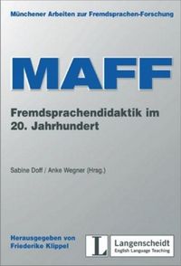Produktbild: MAFF 15: Wissenschaft Fremdsprachendidaktik im 20. Jahrhundert