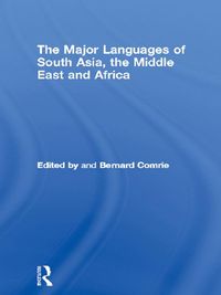 Produktbild: The Major Languages of South Asia, the Middle East and Africa