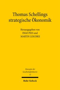 Produktbild: Thomas Schellings strategische &Ouml;konomik
