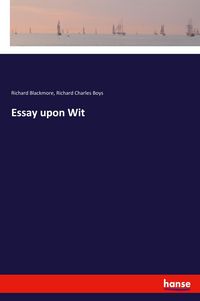 Produktbild: Essay upon Wit