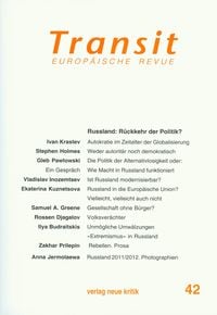 Produktbild: Transit 42. Europ&auml;ische Revue
