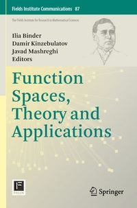 Produktbild: Function Spaces, Theory and Applications