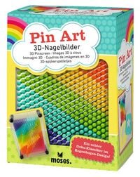 Produktbild 3D-Nagelbilder Regenbogen Pin Art