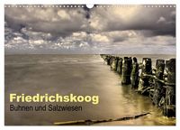 Produktbild: Friedrichskoog Buhnen und Salzwiesen (Wandkalender 2027 DIN A3 quer), CALVENDO Monatskalender