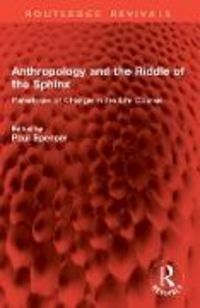 Produktbild: Anthropology and the Riddle of the Sphinx