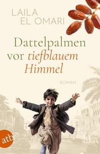 Produktbild: Dattelpalmen vor tiefblauem Himmel