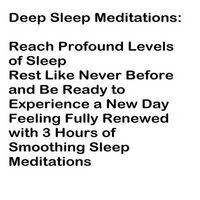 Produktbild: Deep Sleep Meditations: Reach Profound Levels of Sleep