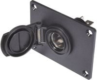 Produktbild: ProCar DIN-Einbau-Normsteckdose Belastbarkeit Strom max.=16A Steckdose 12 V, 24V