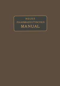 Produktbild: Neues Pharmazeutisches Manual