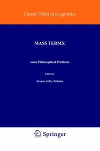 Produktbild: Mass Terms: Some Philosophical Problems
