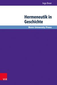 Produktbild: Hermeneutik in Geschichte