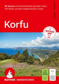 Produktbild: ROTHER Wanderf&uuml;hrer Korfu. 36 Touren auf Griechenlands gr&uuml;nster Insel &ndash; mit Pax&oacute;s und den Diapontischen Inseln