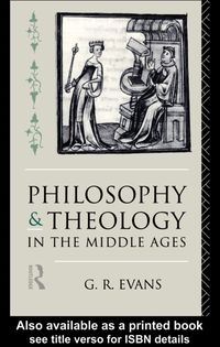 Produktbild: Philosophy and Theology in the Middle Ages