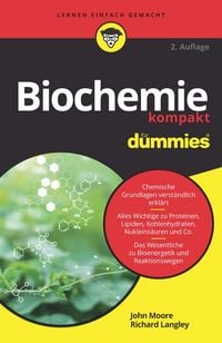 Produktbild: Biochemie kompakt f&uuml;r Dummies
