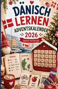 Produktbild: D&auml;nisch lernen Adventskalender 2026 - Erste W&ouml;rter