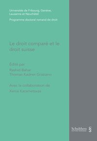 Produktbild: Le droit comparé et le droit suisse