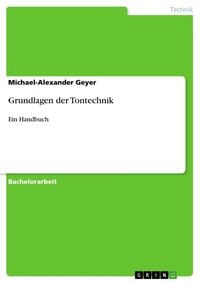 Produktbild: Grundlagen der Tontechnik