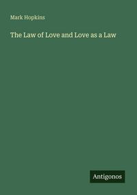 Produktbild: The Law of Love and Love as a Law