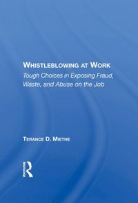 Produktbild: Whistleblowing At Work